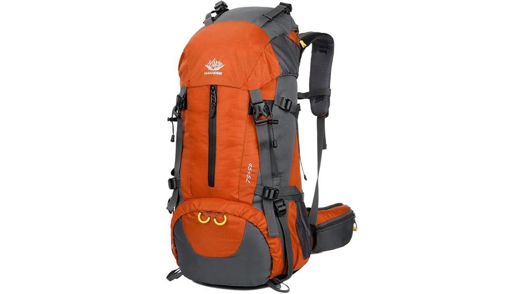 waterproof 50l hiking backpack