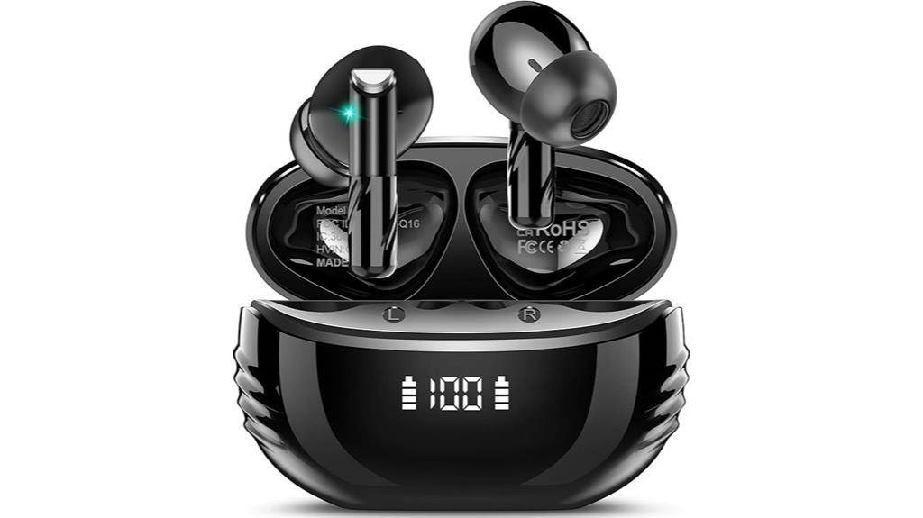 waterproof touch control earbuds