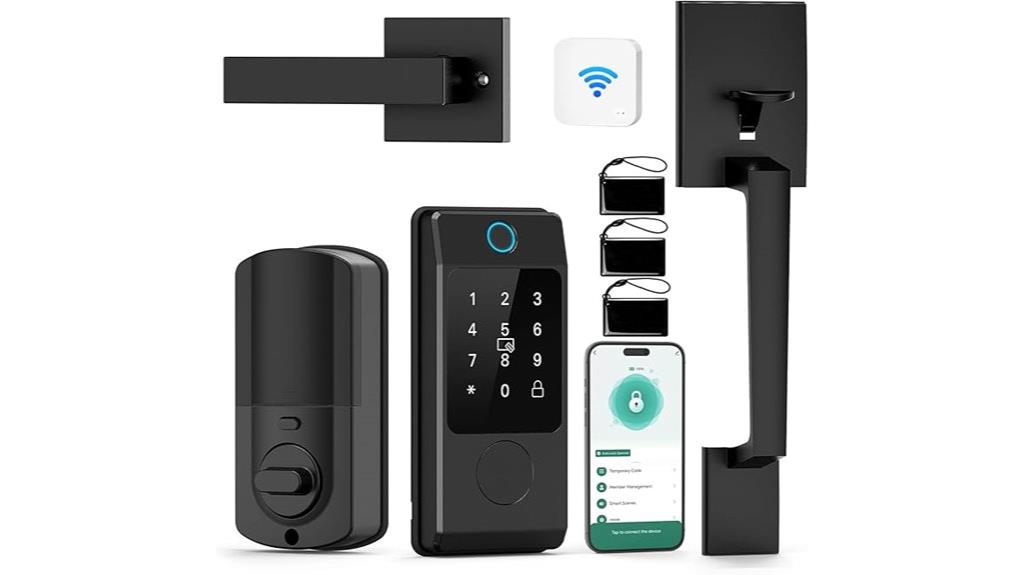wi fi keyless door lock