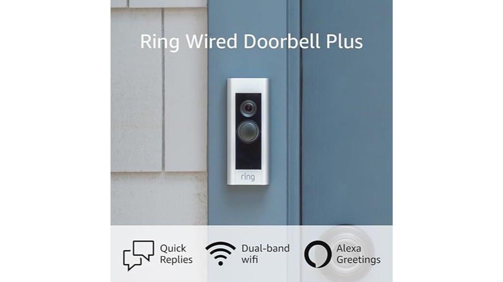 wired video doorbell plus