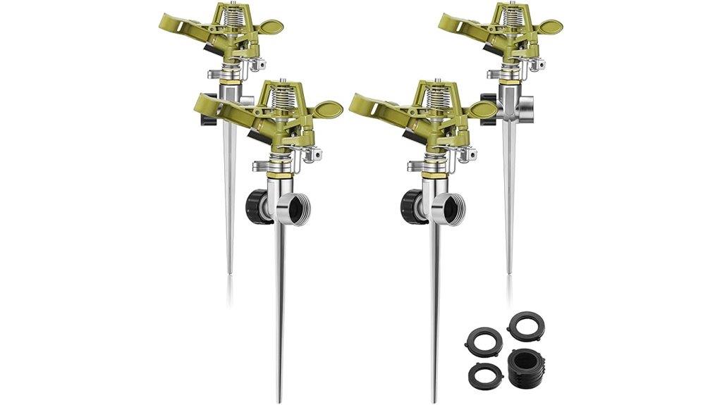 zinc alloy sprinkler set