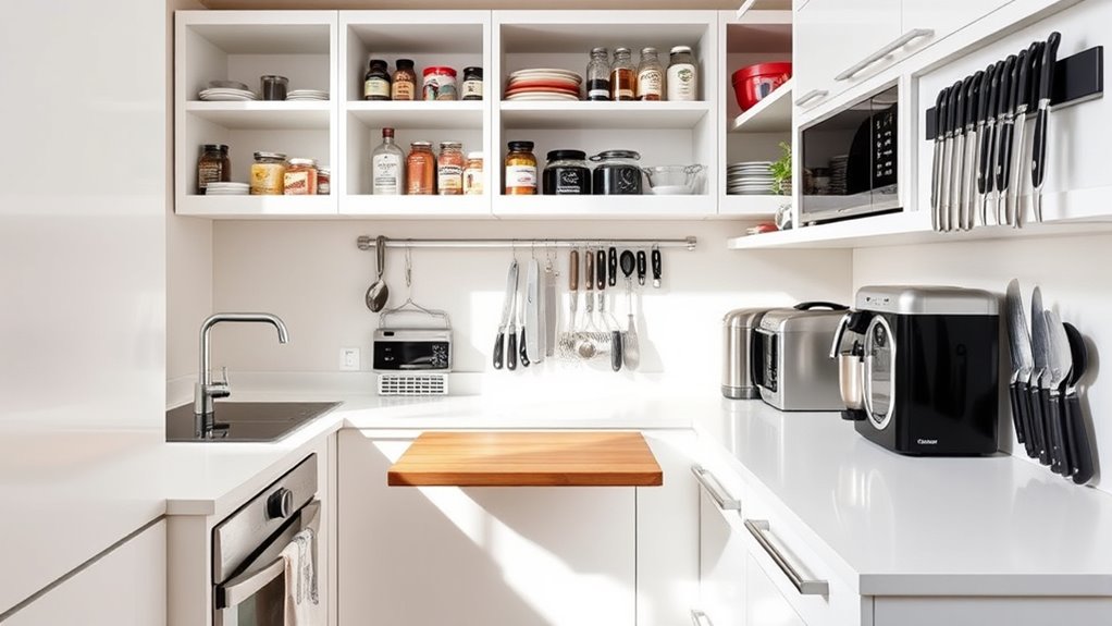 accessible organized kitchen storage