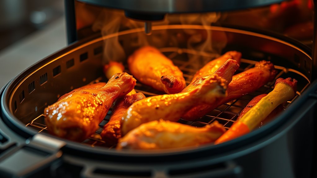 achieve even crispy browning