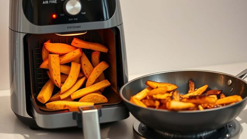 acrylamide level differences