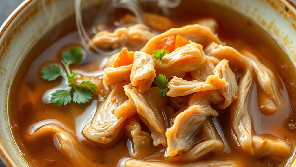 add broth stir cover