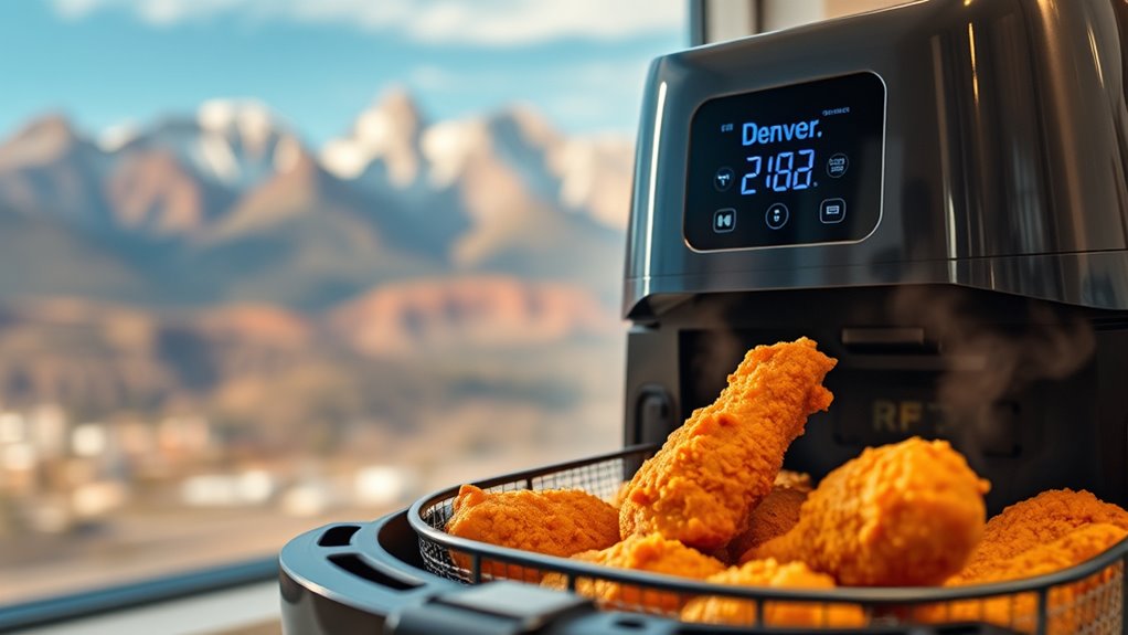 adjust altitude temperature time