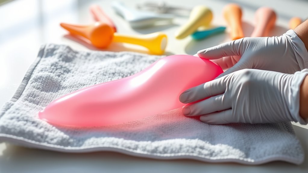 air dry store properly