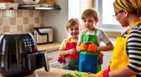 air fryer safety for kids