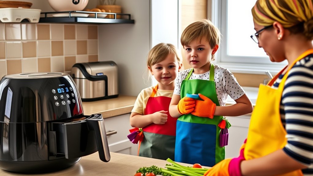 air fryer safety for kids