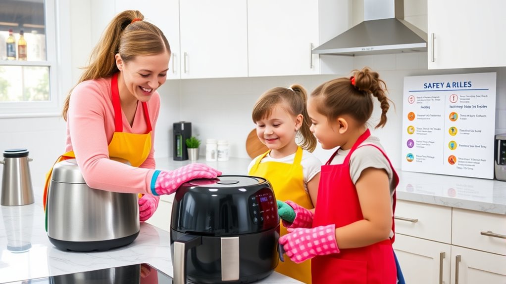 air fryer safety rules