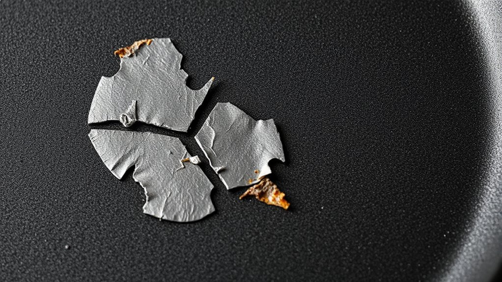 avoid metal utensils and overheating