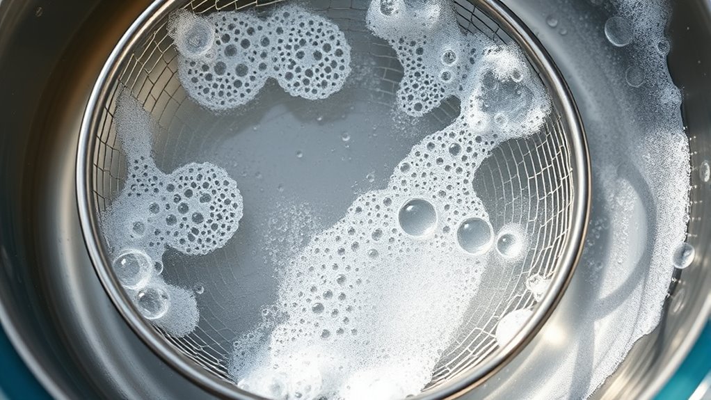 baking soda removes buildup