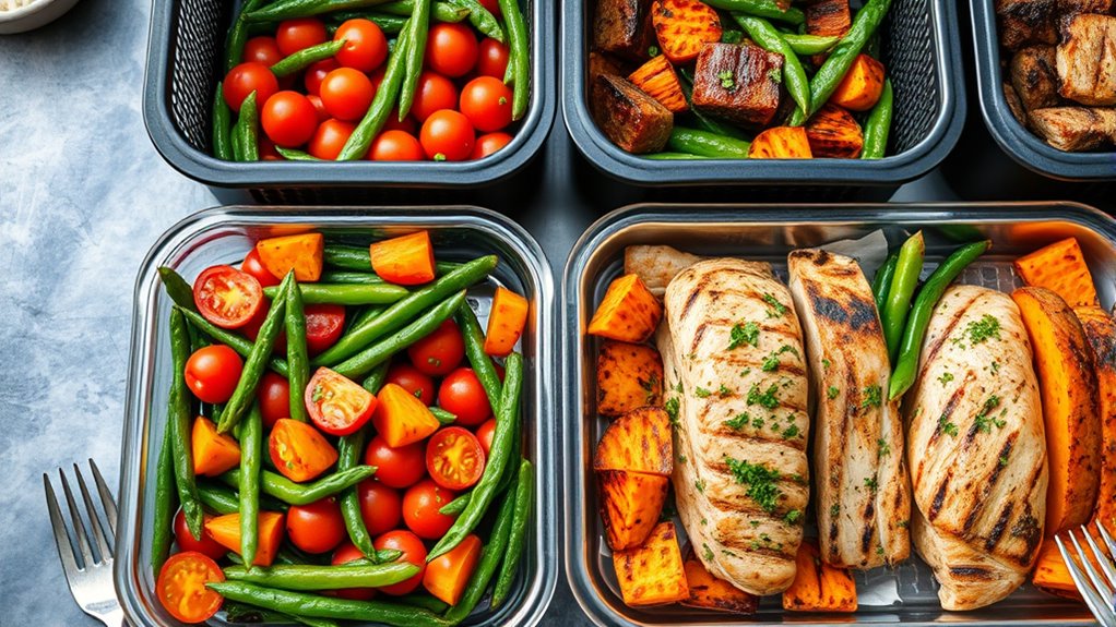 balanced nutritious ingredient selection