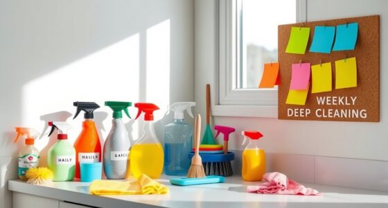 basic cleaning routine plan
