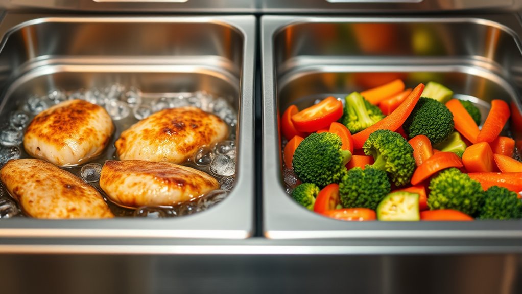 calibrate oils and preheat