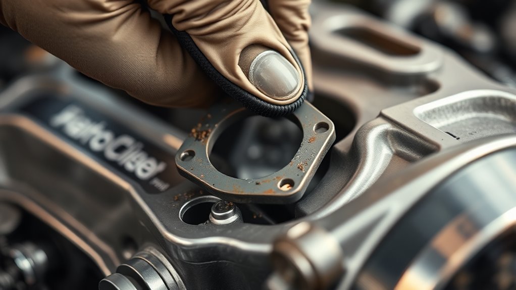 careful gasket removal techniques