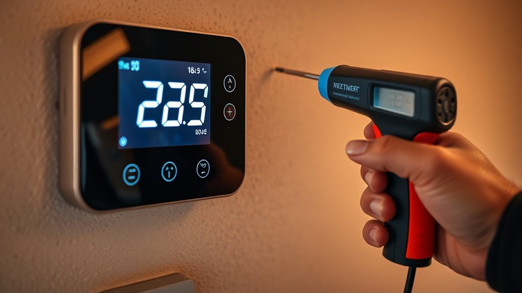 check sensors and power