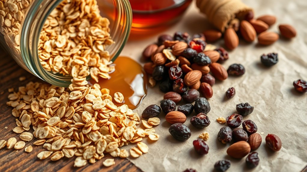 choose oats and sweeteners