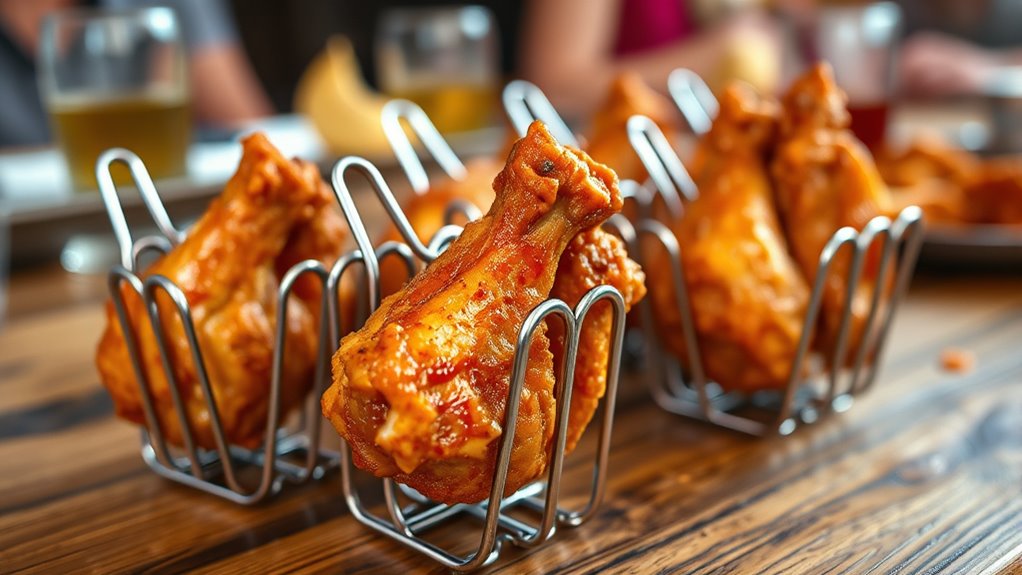 clean safe mess free wings