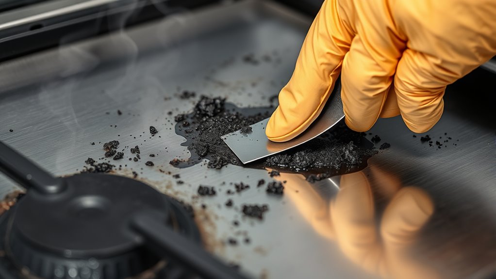 clear debris protect surfaces