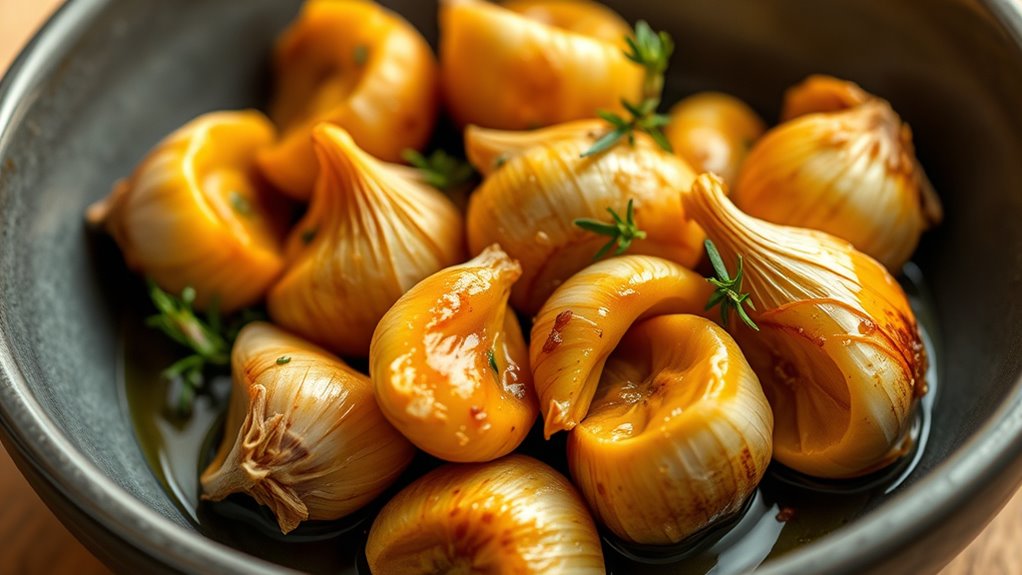 consistent caramelized garlic roasting