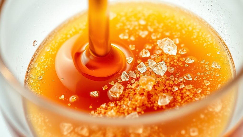 controlling sweetener crystallization dynamics