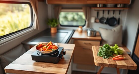 cooking full meals propane free