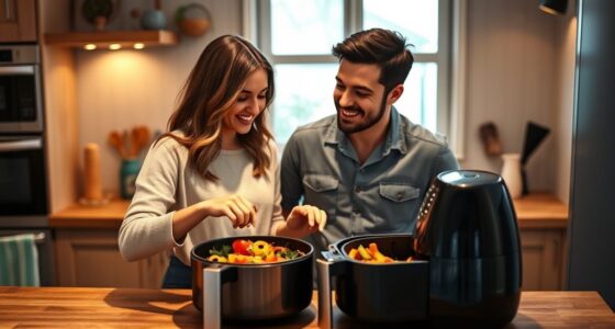 couples air fryer dinner