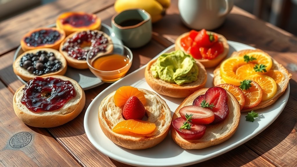 creative breakfast topping ideas