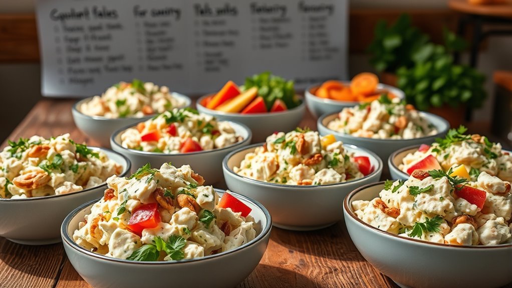 creative chicken salad enhancements