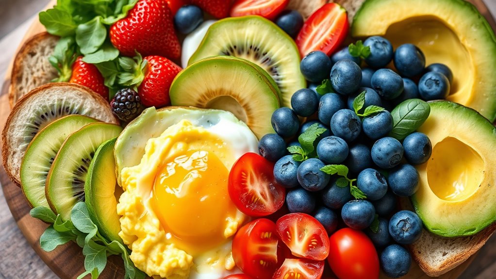 creative colorful fruit art