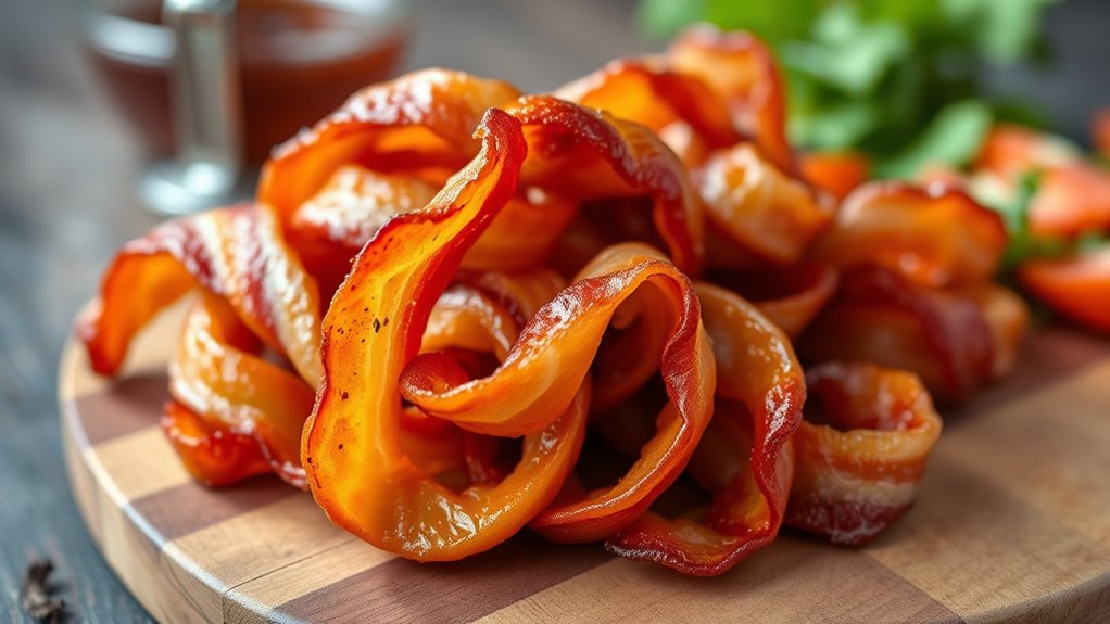 crispy bacon twist tips