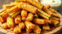 crispy non soggy zucchini