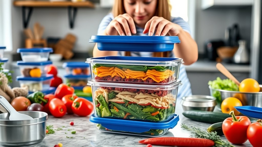 durable leak proof meal containers