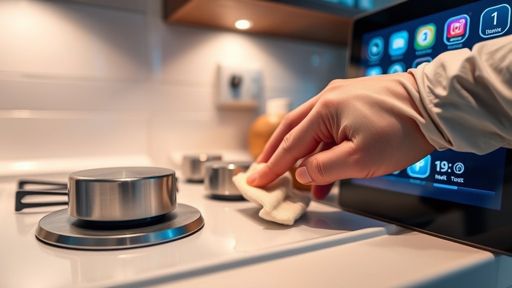 ease of cleaning maintenance