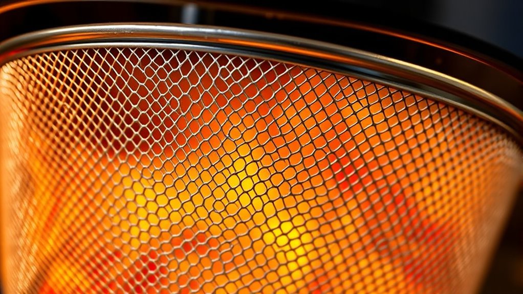 efficient air circulation reduces oil