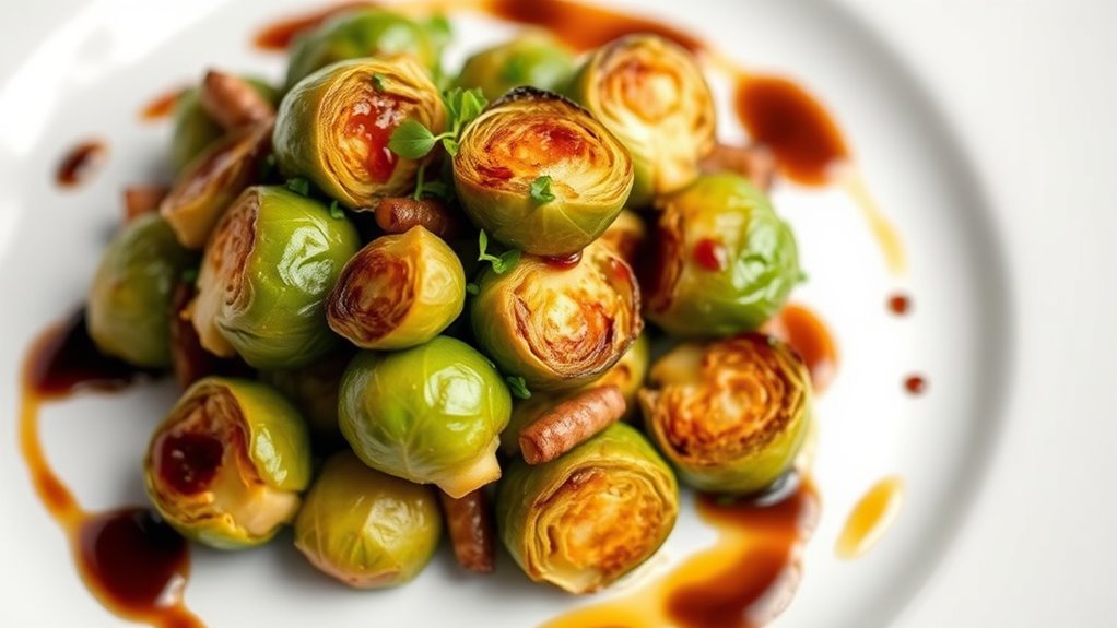 elegant precise garnish placement