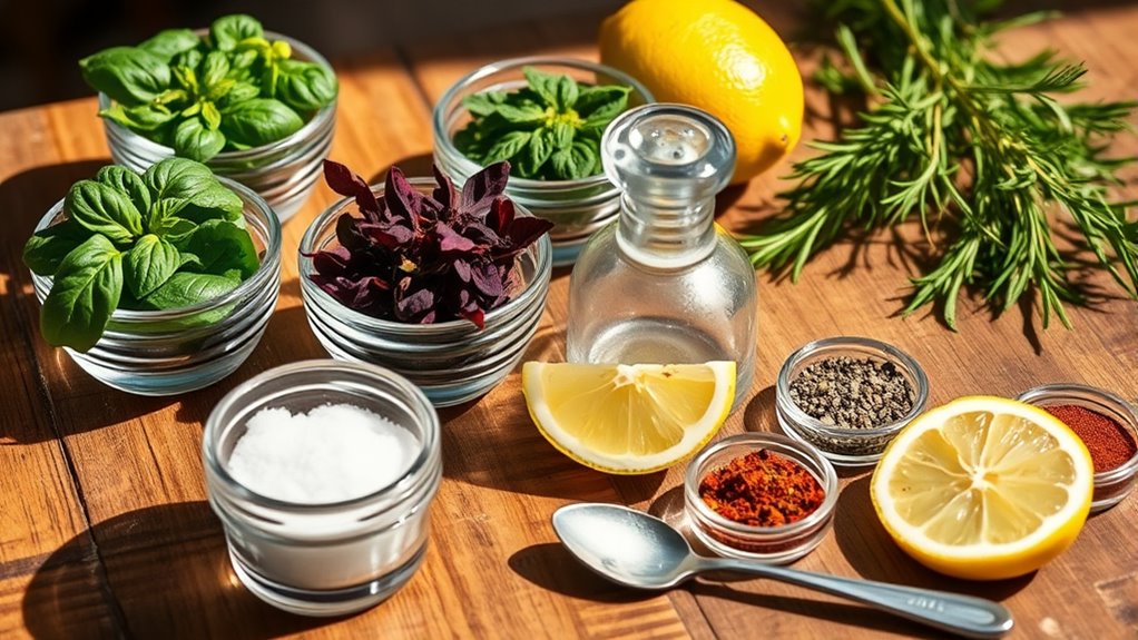enhance flavor with herbs