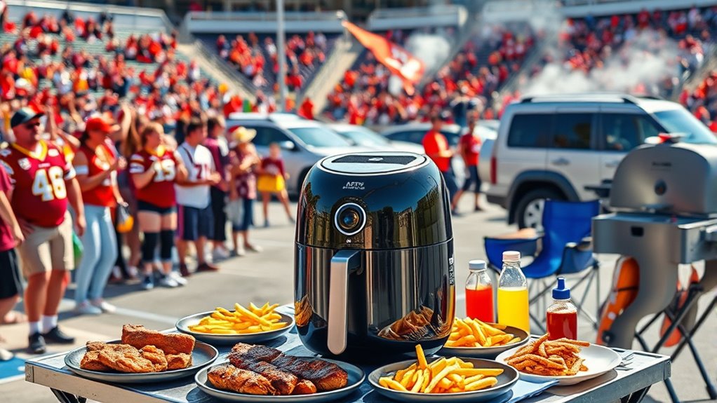 essential tailgating air fryer accessories