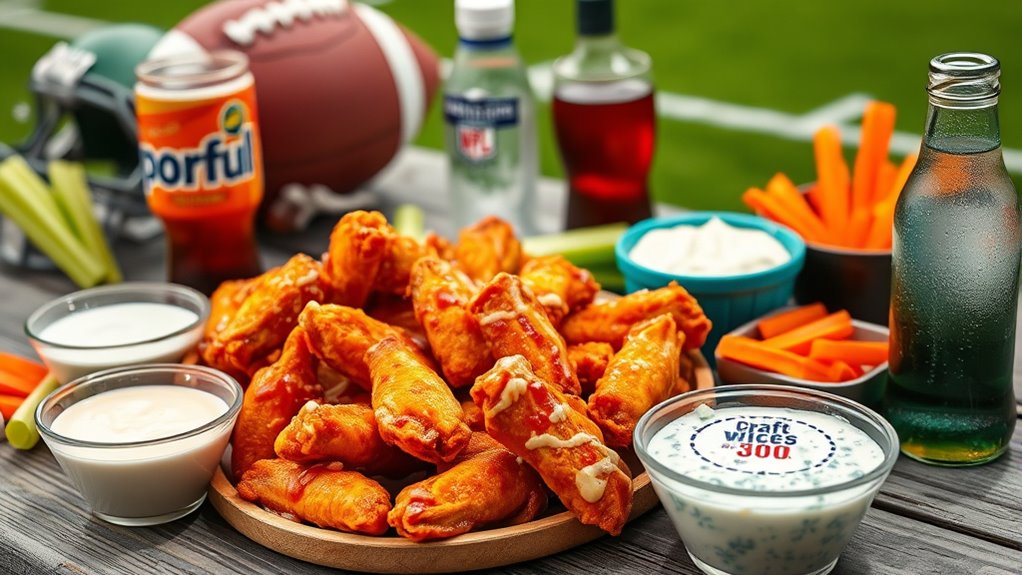 flavorful drinks and dips