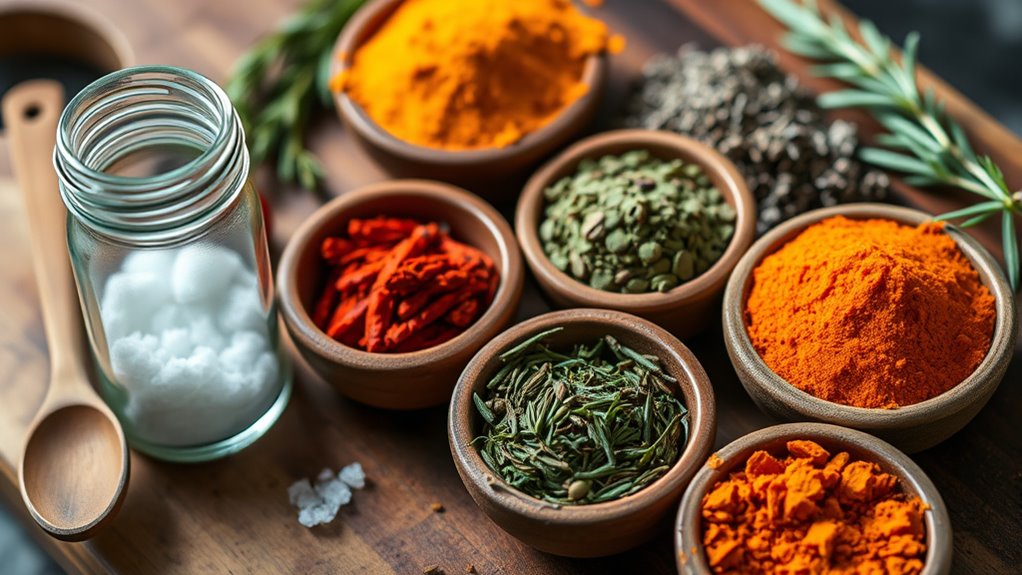 fresh herbs enhance flavor