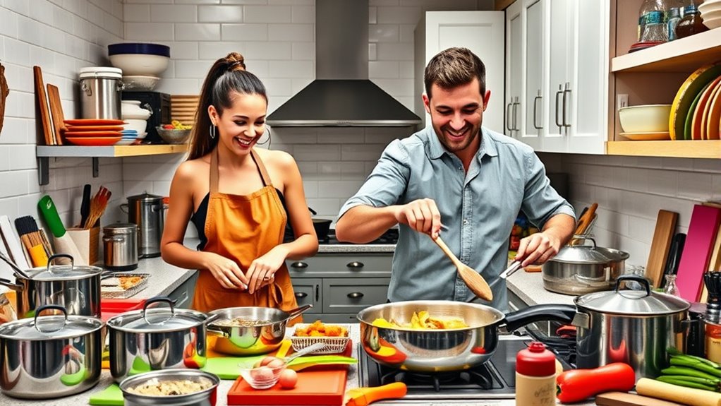 gather utensils and equipment