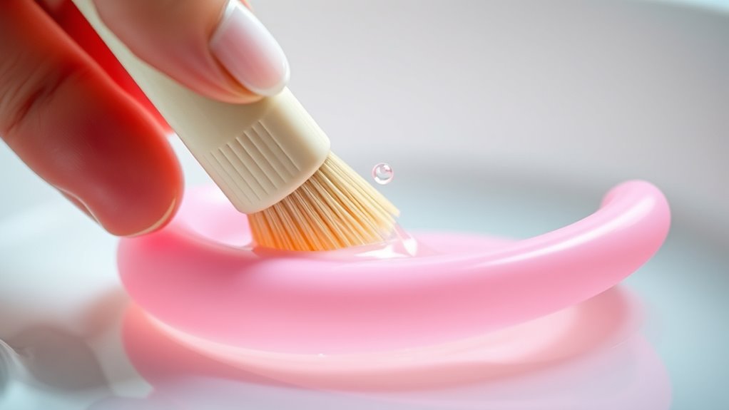 gentle silicone accessory cleaning