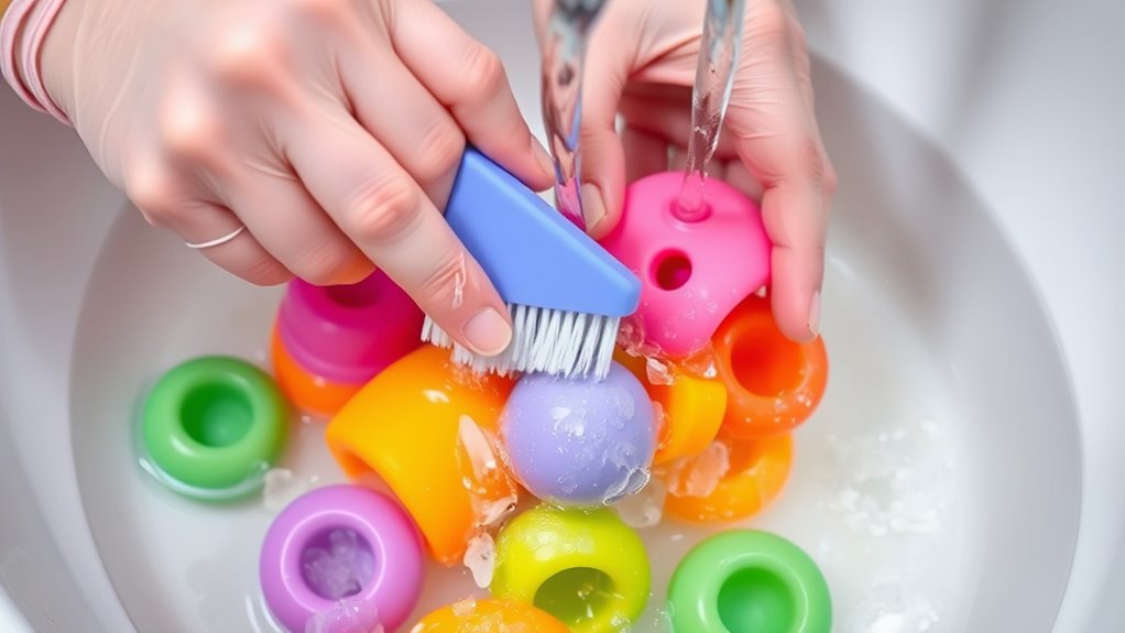 gentle silicone cleaning techniques