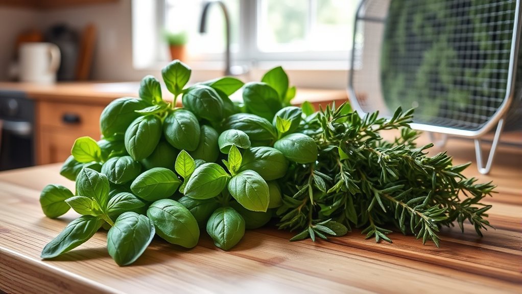 harvest rinse dry store