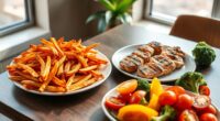 healthy air fryer rest day meals