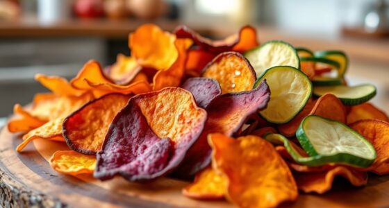 healthy homemade veggie chips