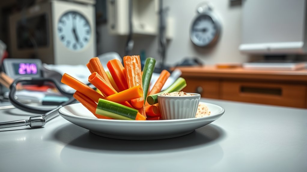 healthy portable veggie snack