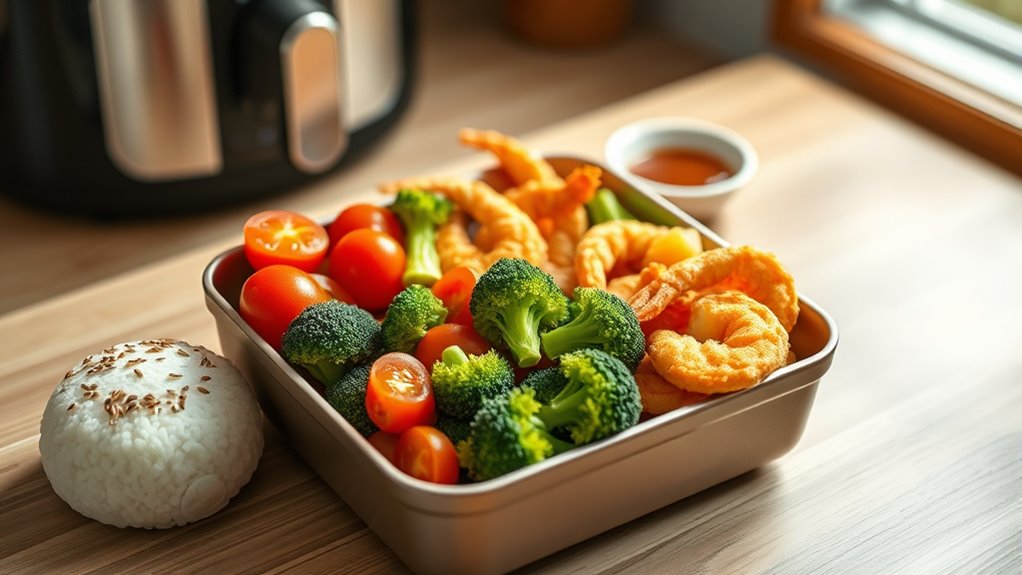 healthy quick bento cooking