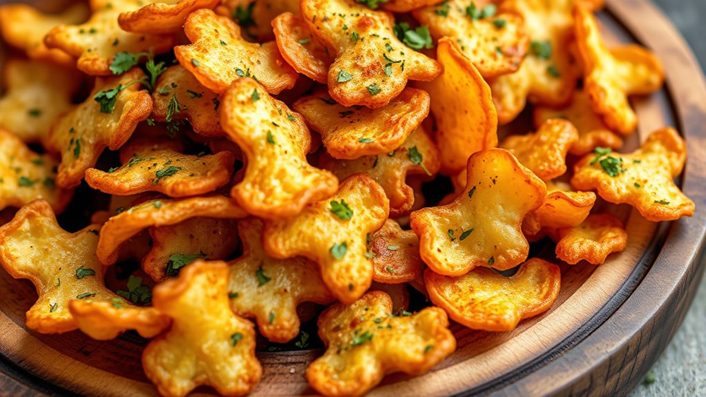 herb infused crispy coating